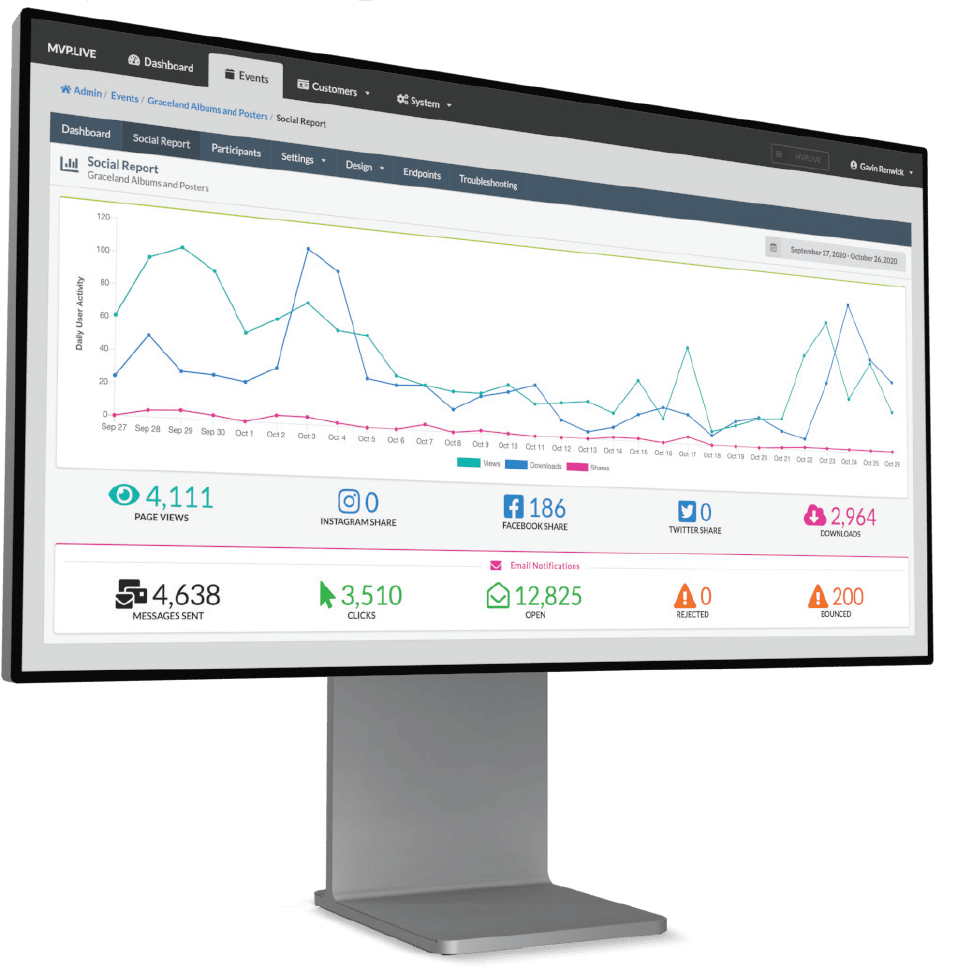 mvp live metrics sample