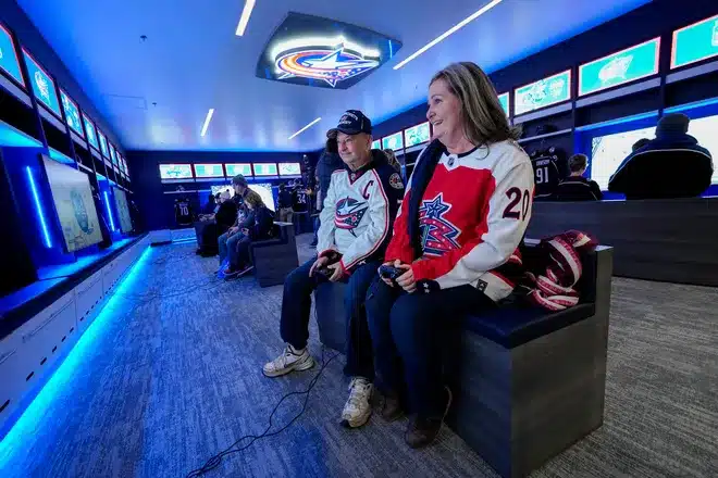 hockey fan zone esports lounge