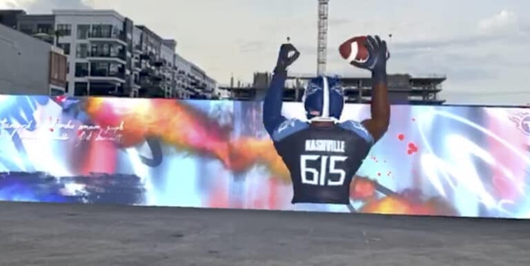 MVP-Interactive-Tenneseee-Titans ar mural