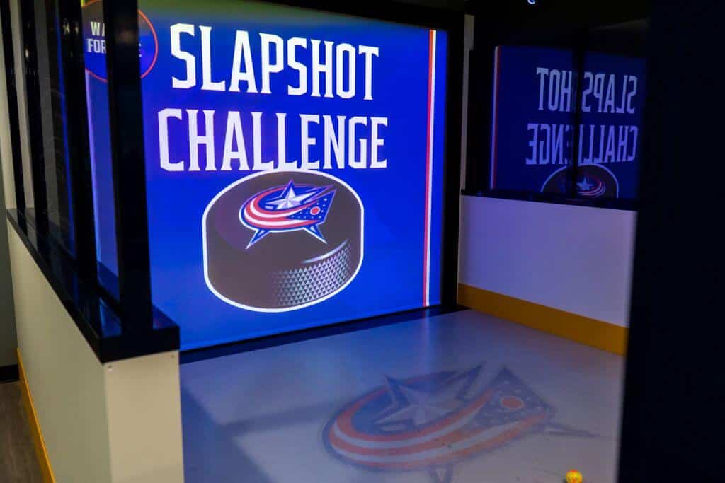 fan zone slapshot virtual challenge