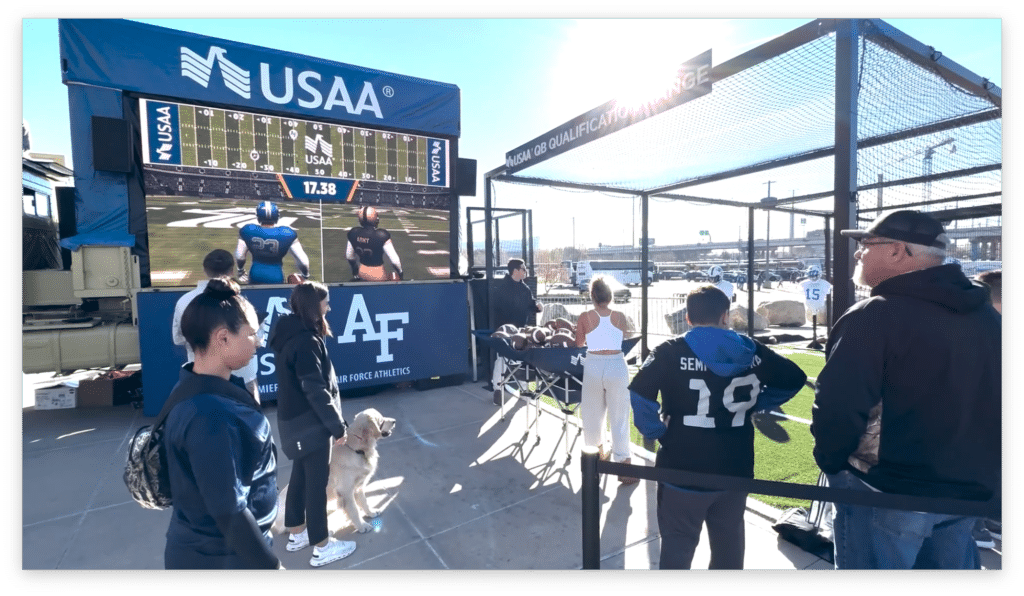 USAA: Quarterback Gaming Experience
